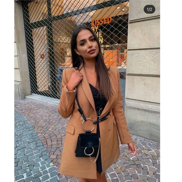 BLOGGERS FAV ZARA LONG BLAZER - Picture 3 of 10